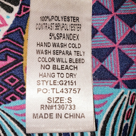 🍒HP🍒Medallion Scraf Print Open Front Kimono - Picture 8 of 8